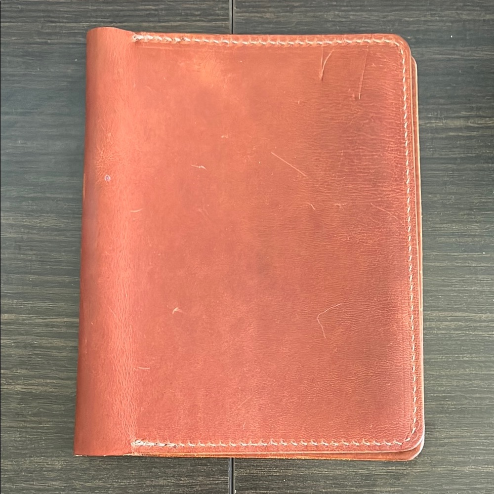 Midori Hibino leather cover